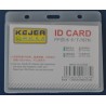 Suport PP water proof, pentru carduri, 105 x 74mm, orizontal, 5 buc/set, KEJEA - transparent