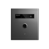 Seif metalic, ext 450x400x350mm, int 435x385x250mm, inchidere biometrica, Smart, Executive Safe