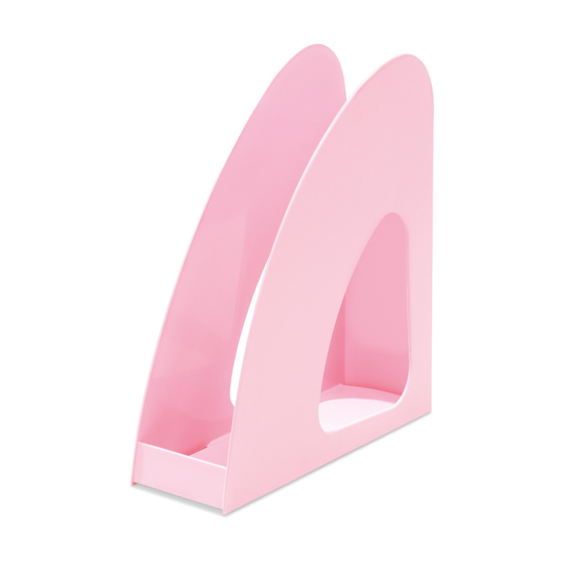 Suport vertical plastic pentru cataloage HAN Re-Loop, PP reciclat - roz pastel