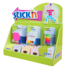 Display carton Stick’n, dimensiuni 45 x 40 x 16 cm