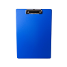 Clipboard simplu A4, plastifiat PP, Optima - albastru