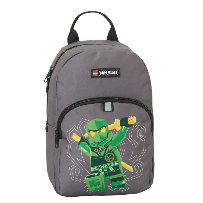 Rucsac gradinita marimea S LEGO - design NinjaGo, Green