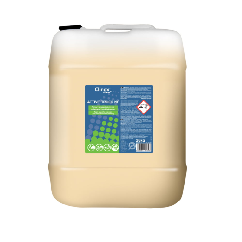 CLINEX EXPERT+ Active Truck, 26 litri, detergent spuma pentru curatare caroserie masini