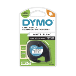 Banda Dymo LETRATAG ( 12mm...