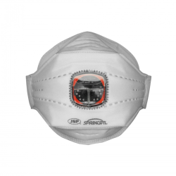 Masca protectie pliabila, FFP3, cu valva Unique Typhoon, EN149 2001+A 2009, JSP-SpringFit 435M/L