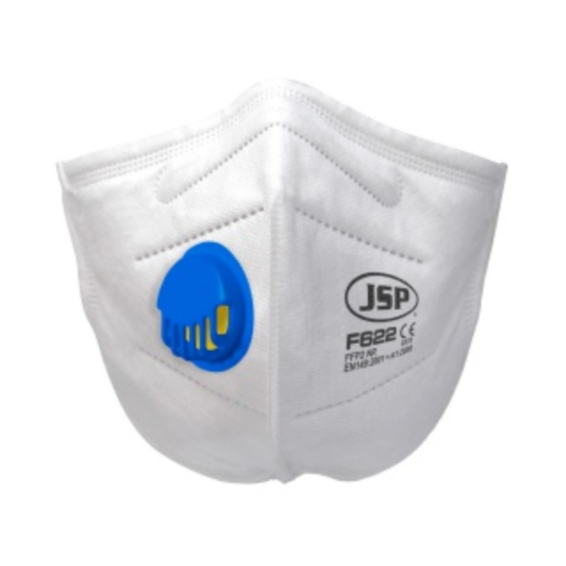 Masca protectie pliabila, FFP2,cu valva de expirare, EN149, 30 buc/set, JSP-F622