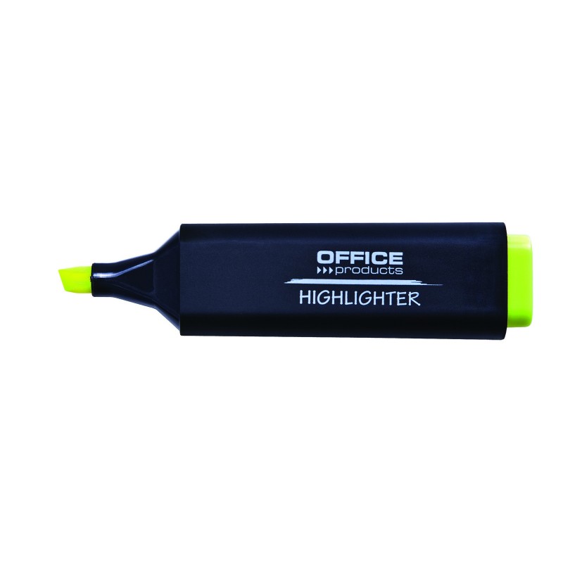 Textmarker varf lat, Office Products - galben