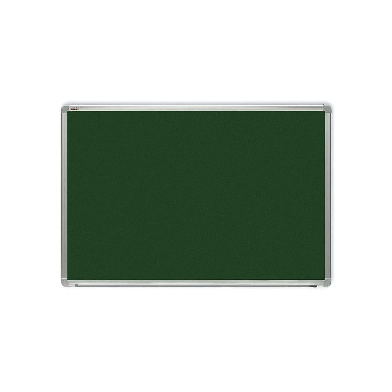 Tabla verde magnetica cu rama din aluminiu, 120 x 240 cm, pentru creta, Optima