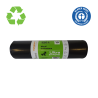 Saci plastic reciclat, ultra rezistenti, 120L, 70x110cm, 135 microni, 10buc/rola, RESACO Professiona