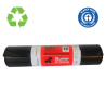 Saci plastic reciclat, super rezistenti, 120L, 70x110cm, 65 microni, 15buc/rola, RESACO - negri