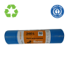 Saci plastic reciclat, super rezistenti, 240L, 100x125cm, 57 microni, 10buc/rola, RESACO - albastri