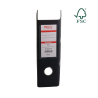 Biblioraft A5, plastifiat PP/PP, 75 mm, Optima Premium - negru