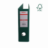 Biblioraft A5, plastifiat PP/PP, 75 mm, Optima Premium - verde