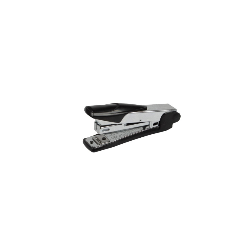 Capsator metalic, 15 coli, capse 10/4, Optima MS15 - argintiu cu accesorii negre