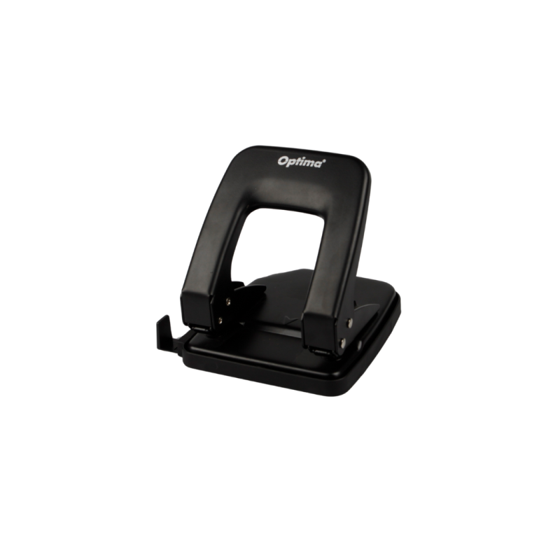 Perforator metalic, 35 coli, Optima Classic MP35 - negru