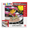 Carte de colorat Carioca Velvet - Sport