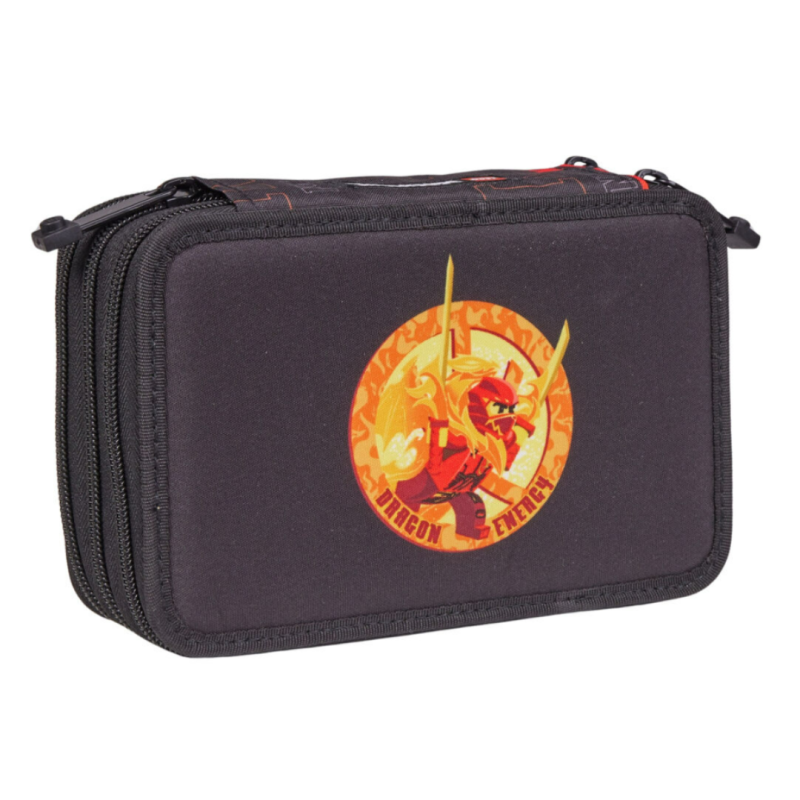 Penar neechipat LEGO 3 compartimente - design NinjaGo, Dragon Energy