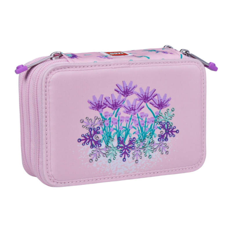 Penar neechipat LEGO 3 compartimente - design Flowers