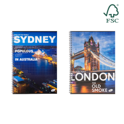 Caiet cu spirala, A4, 70...