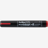 Permanent marker ARTLINE 170 Eco Green - Dry safe 2 weeks, corp plastic, varf rotund 2.0mm - rosu