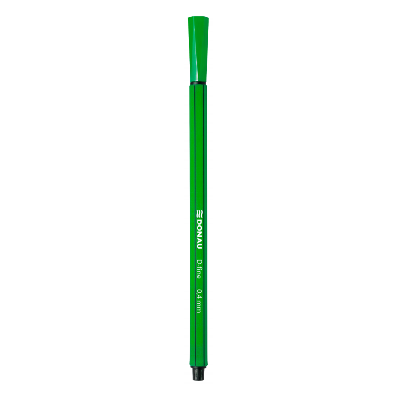 Fine liner, varf fetru 0.4mm, DONAU D-Fine - verde