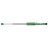 Pix transparent cu gel, rubber grip, 0.5 mm, cerneala rezistenta la apa, DONAU - verde