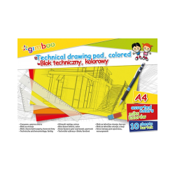 Bloc desen A4, 10 file -...