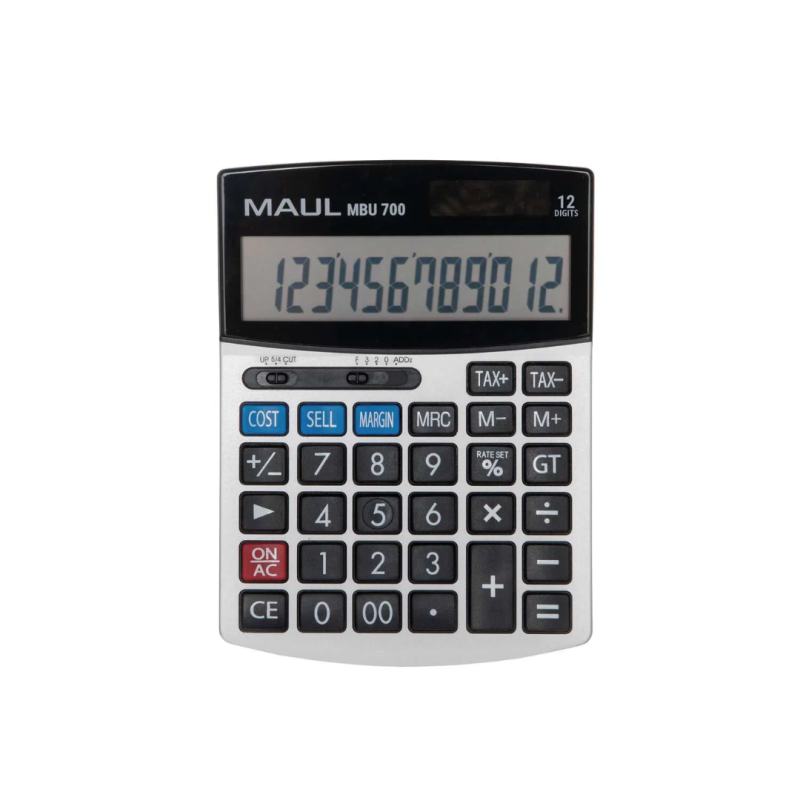 Calculator de birou, 12 digits, MAUL MBU700 - negru