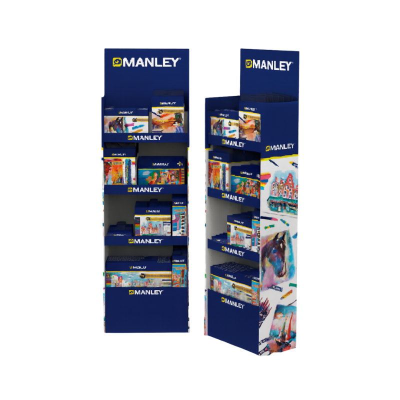 Display carton color experience, Alpino, Manley Fine Art, for the floor