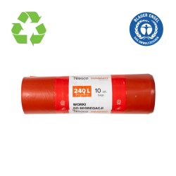 Saci plastic reciclat,...