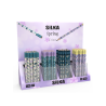 Display cu creioane, 4modele x 40buc(160buc)/display, SILKA Spring Jumbo