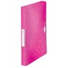 Mapa LEITZ Wow Jumbo, PP, 30mm - roz metalizat