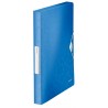 Mapa LEITZ Wow Jumbo, PP, 30mm - albastru metalizat