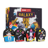Cutie cu radiere pt creion, nu lasa reziduuri, 36buc/cutie, SILKA Galaxy - space design