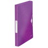 Mapa LEITZ Wow Jumbo, PP, 30mm - mov metalizat