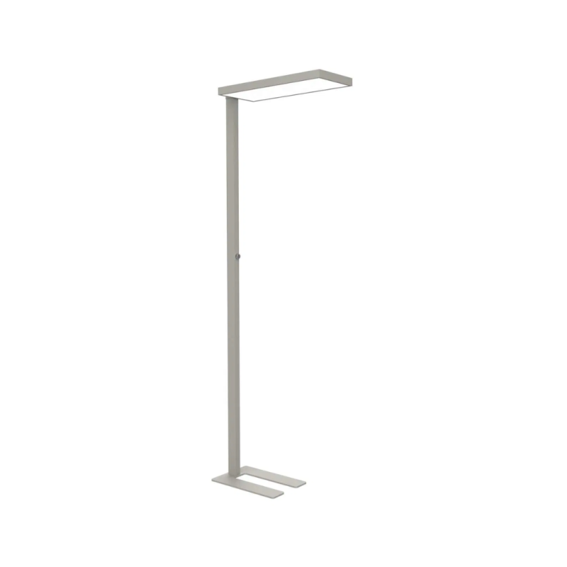 Lampa LED de podea, MAUL Senja, intentisate reglabila - argintiu