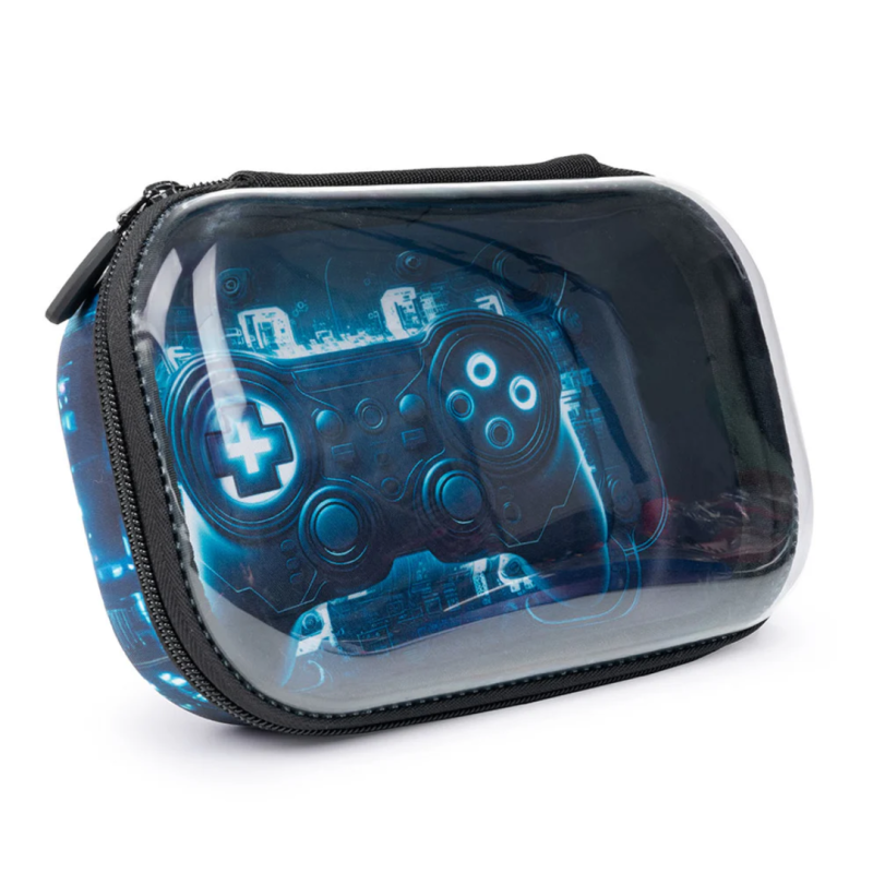 Penar cu fermoar ZIPIT Clear Top Storage Box - 3D Gaming