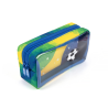 Penar cu fermoar ZIPIT Half & Half 2 compartimente - Brazil Soccer