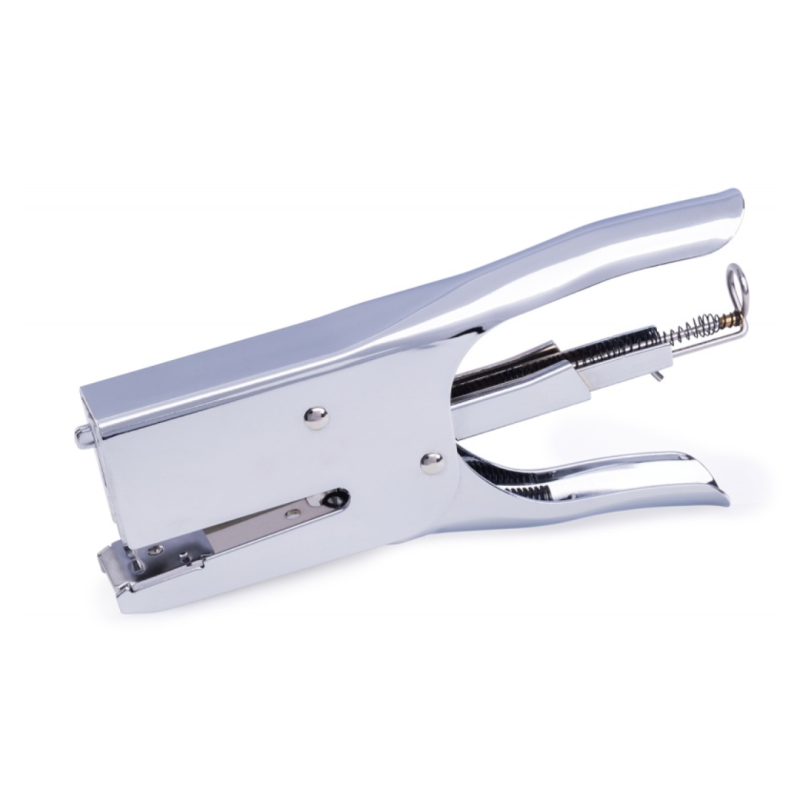 Capsator metalic de mana (tip cleste), 50 coli, capse 24/6, 24/8, 26/6, Office Products - cromat