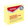 Cub notes autoadeziv 50 x 50 mm, 400buc/set, Office Products - galben pastel