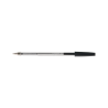Pix transparent cu mina interschimbabila , varf 0.7mm, Q-Connect - negru