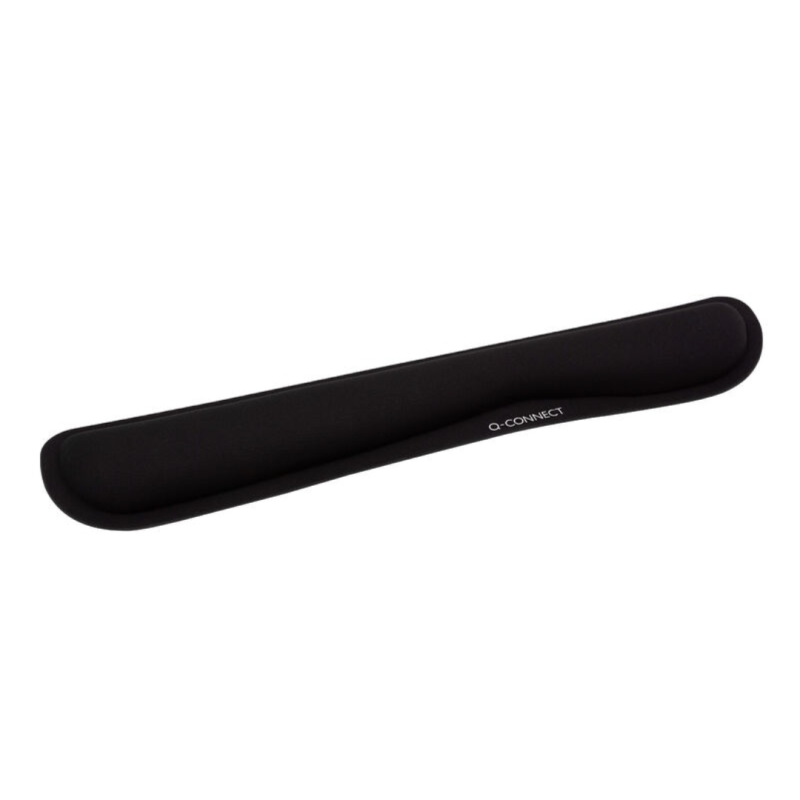 Suport ergonomic pentru incheietura mainii, pentru tastatura standard, 46x9x2cm, Q-Connect - negru