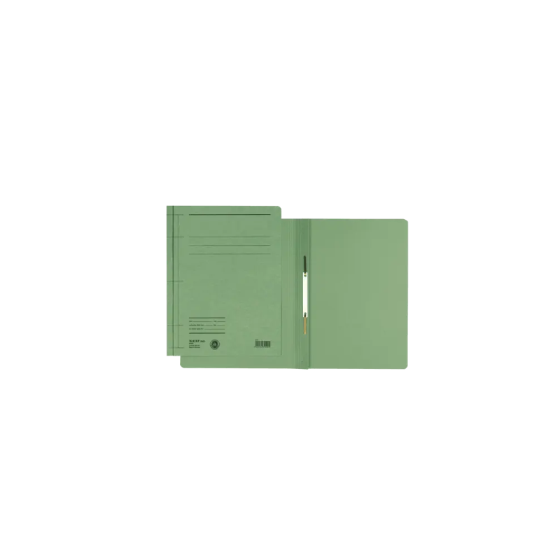 Dosar cu sina Leitz, carton, A4, 250 coli, verde