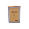 Lumanare in recipient de sticla, cu capac, 200gr, 40 de ore ardere, DONAU Home - Vineyard Secrets