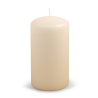 Lumanare pilon, 80 x 150mm, DONAU Home - crem