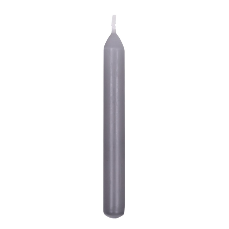 Lumanari pentru cina, 20 x 170mm, 10 buc/set, DONAU Home - grafit