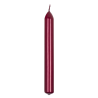 Lumanari pentru cina, lacuite, 20 x 170mm, 10 buc/set, DONAU Home - rosii
