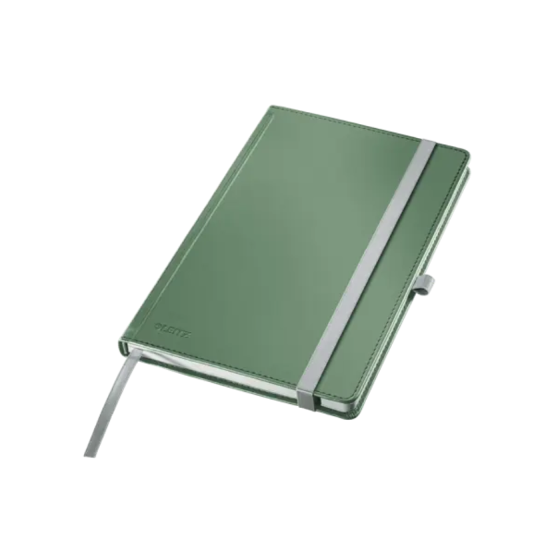 Caiet de birou LEITZ Style, coperta dura, certificare FSC, reciclabil, A5, 80 coli, dictando