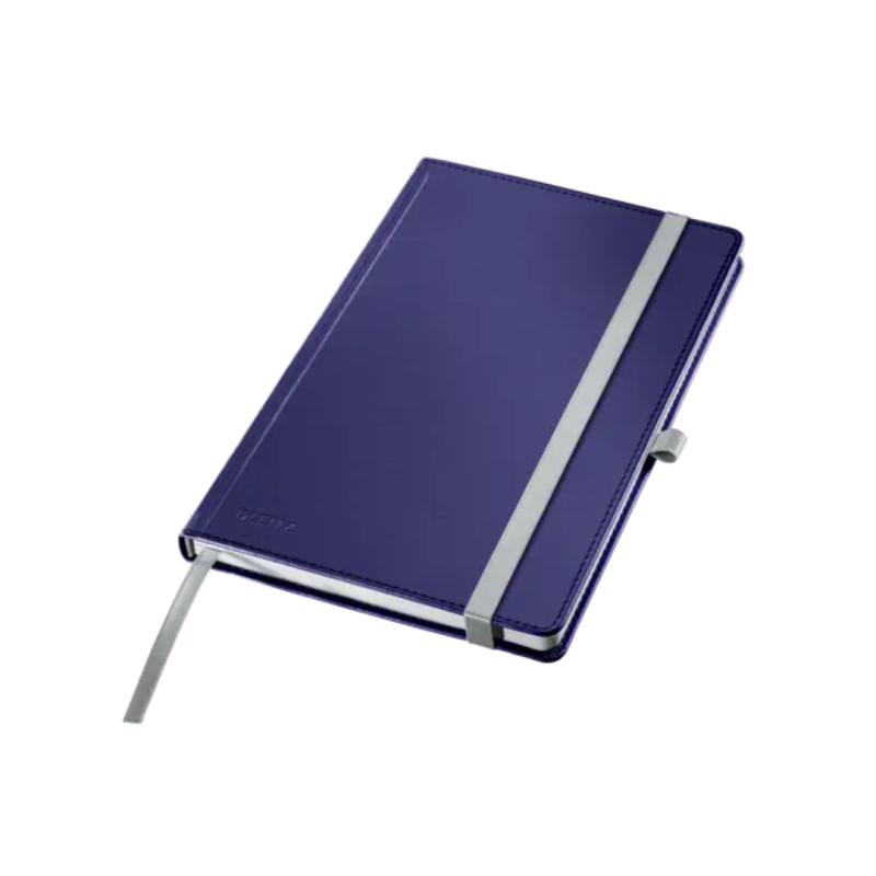 Caiet de birou LEITZ Style, coperta dura, certificare FSC, reciclabil, A5, 80 coli, dictando