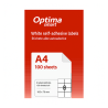 Etichete albe autoadezive 8/A4, 105 x 70 mm, 100 coli/top, Optima Smart